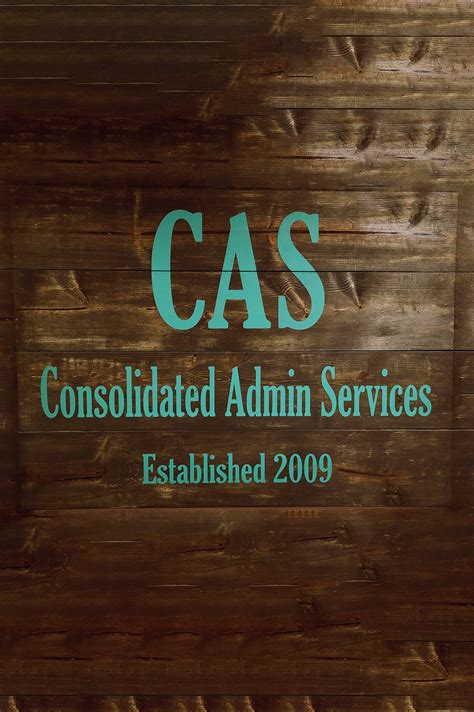 Home - Consolidated Admin Services