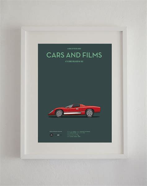 Hardcastle and Mccormick Car Poster, Art Print Cars and Films, Art ...