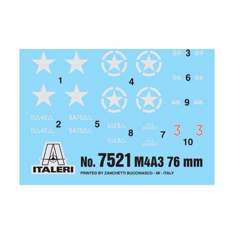 Buy Italeri Models M4A3 76mm Fast Assembly Kit Multi-Colored Online at ...