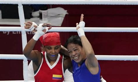Mary Kom exits the Olympic ring with a wide smile and displaying true ...