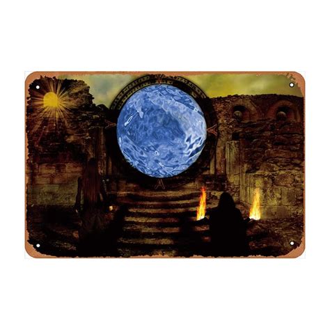 Buy Stargate Sg 1, Stargate, Tv Show poster Tin Metal Novelty Sign Tin ...