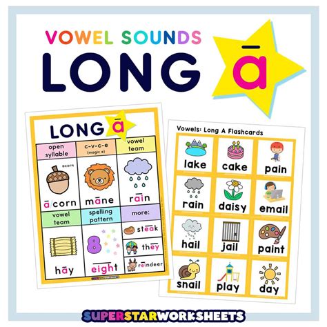 Long A Words The Special 9 Long A Vowel Sound Words// 9 Words Out Of 2
