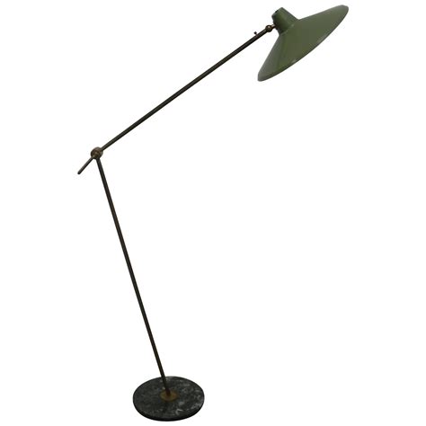 Stilnovo Italian Adjustable Floor Lamp with Label For Sale at 1stDibs