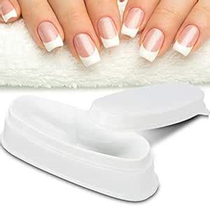 Nail Dip Container Tray, Portable White Nail Dipping Powder Tray ...