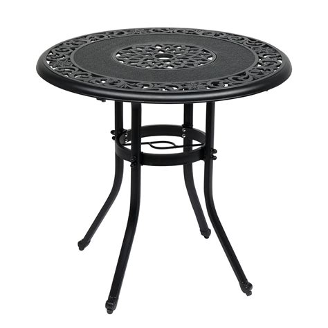 Lark Manor Ashaun Round 32'' Outdoor Bistro Table & Reviews - Wayfair ...