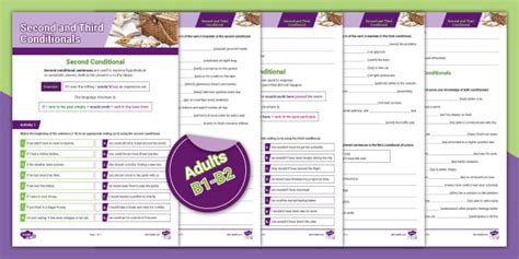 ESL Second and Third Conditionals Worksheet [Adults, B1-B2]