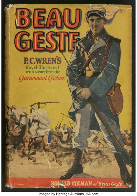 Beau Geste (Paramount, 1926). Photoplay Edition Book (418 pages, | Lot ...