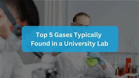 Top 5 Gases Typically Found in a University Lab