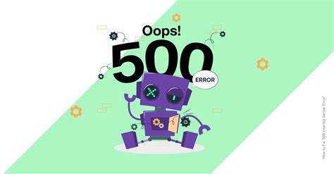 Fixing the "500 internal server error"