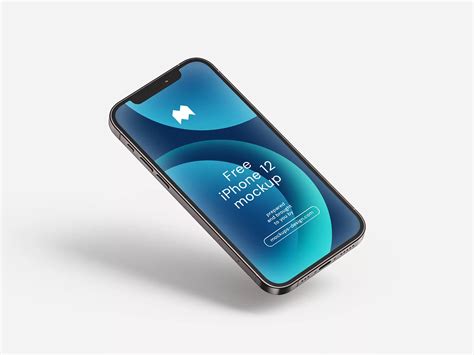 iPhone 12 PSD Mockup