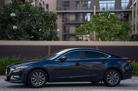 Rent Mazda 6 Blue in Dubai - Sedan - Octane.Rent