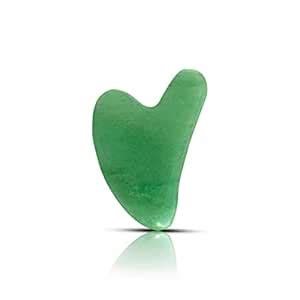 Green Aventurine Gua Sha Face Manual Massage Tools Used for Anti Ageing ...