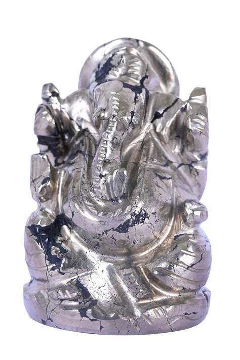 Shop Gemstone Pyrite Ganesha | Ganesha | Gem Anatomy – GemAnatomy