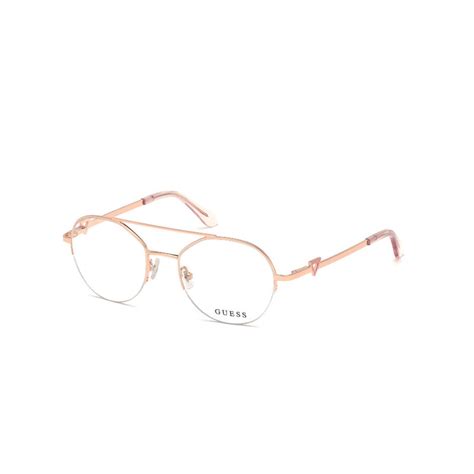Buy Guess Round Gold Eyeglasses GU2729 50 028 Online