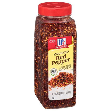 Red Pepper Flakes Bottle