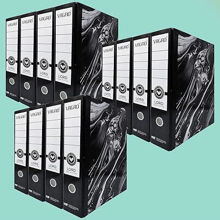 VAGAD® Office Lever Arch Box File Clip Binder Laminated Box File Folder ...