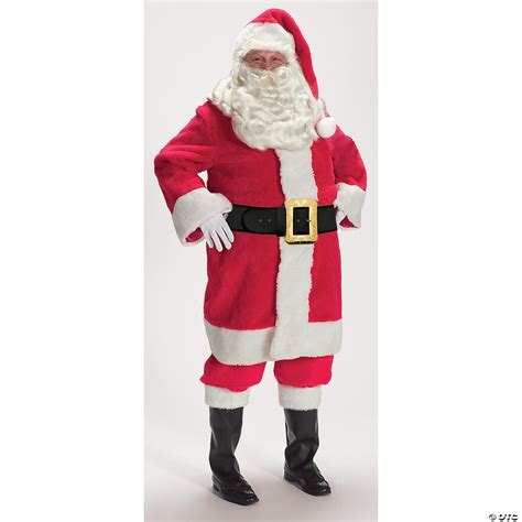 Adult Men’s Deluxe Father Christmas Suit Costume - XL | Morris Costumes