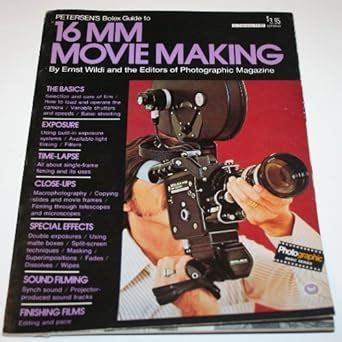 16mm Movie Making : Wildi, Ernst: Amazon.in: Books
