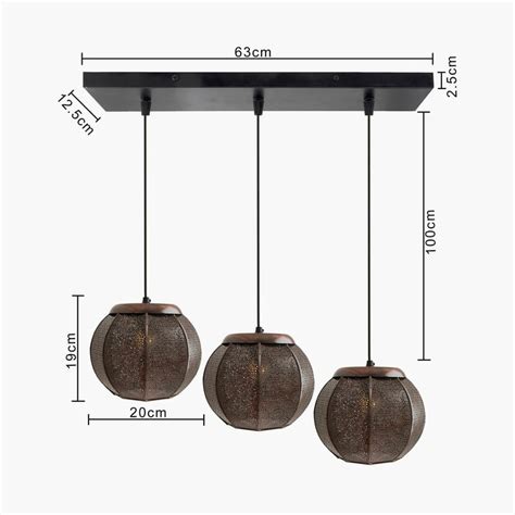Buy HOMESAKE Metal Cluster Ceiling Lamp from Homesake at just INR 6998.0