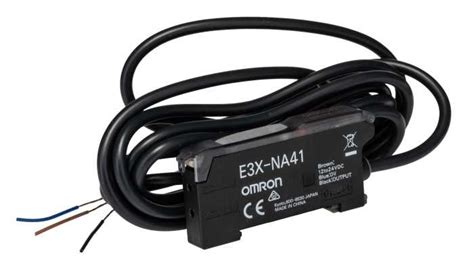 E3X-NA41 2M Omron | Omron Fibre Amplifier, PNP Output, 600 mW, IP50, 12 ...