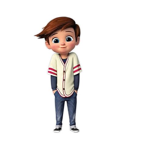 SIGNOOGLE Smart and Cute Boy Graphics 3D Sticker Kids for Car and Bike ...