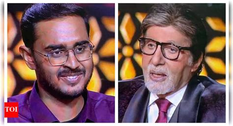 Kaun Banega Crorepati 16: Contestant Anurag Chourasia asks Amitabh ...