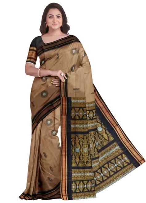 Bomkai Cotton Saree With Blouse Piece