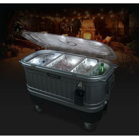 Igloo Party Bar Cooler Has Built-In LED Lights So The Party Can Go All ...