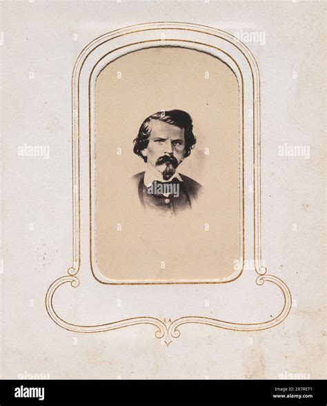 Earl Van Dorn c. 1861-1865 (after earlier photograph Stock Photo - Alamy