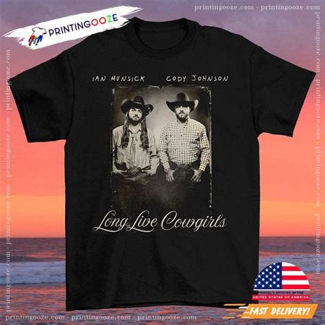 Long Live Cowgirls Ian Munsick Cody Johnson Shirt - Walmart.com