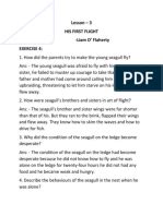 Image result for His First Flight Question Answers PDF