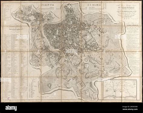 Pianta di Roma , Monuments, Italy, Rome, Rome Italy, Maps Norman B ...