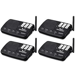 HOSMART Wireless Intercom System Hosmart 1/2 Mile Long Range 7-Channel ...