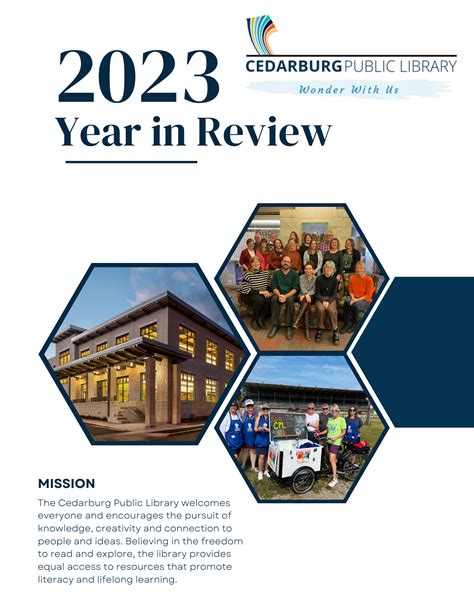 Annual Reports - Cedarburg Public Library