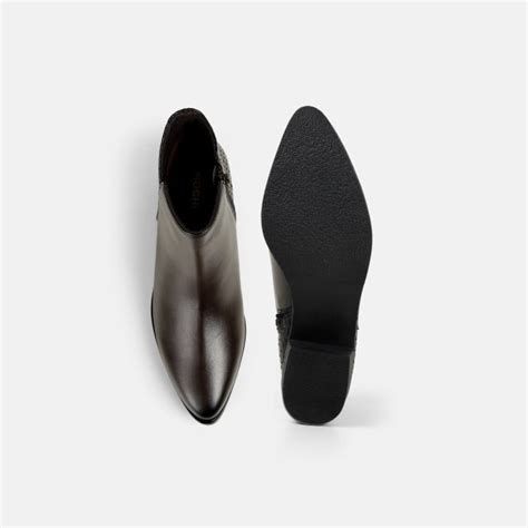 Buy Mochi Women Brown Party Boots Online | SKU: 31-1223-12-36 – Mochi Shoes