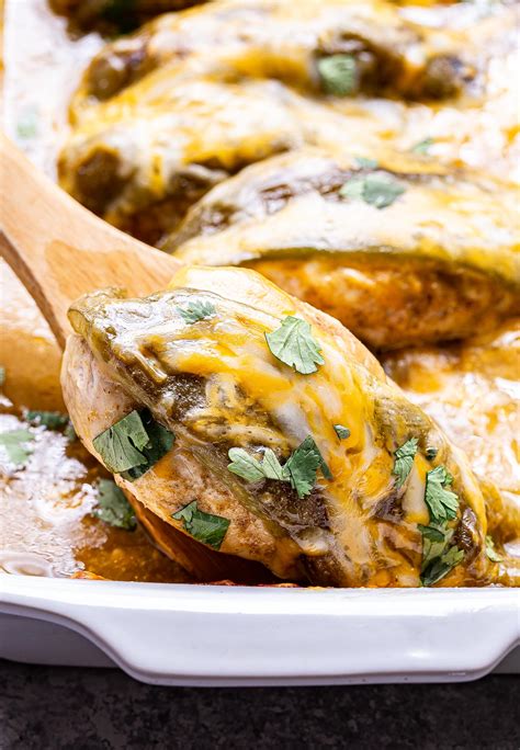 Baked Green Chile Chicken
