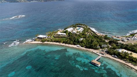 Jeffrey Epstein's private island shown in 'never-before-seen' photos