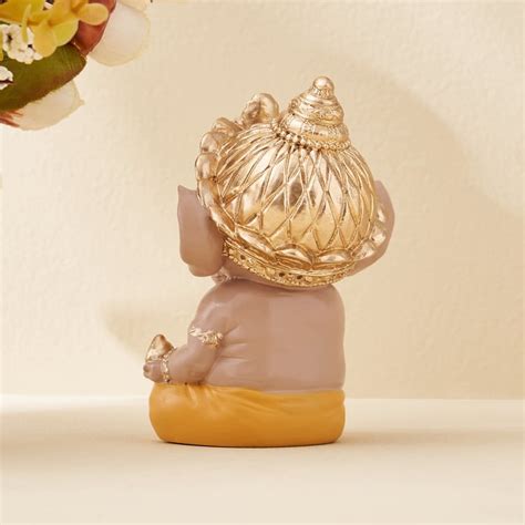Buy Corsica Polyresin Ganesha with Modak Figurine from Corsica by Home ...