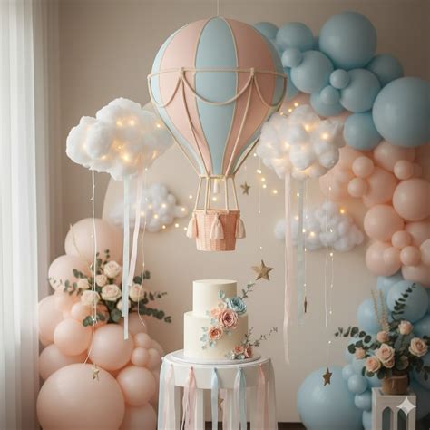 Hot Air Balloon Theme Birthday Party in Delhi NCR | Born To Party