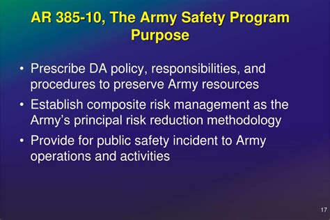 PPT - The Army Safety Program PowerPoint Presentation, free download ...