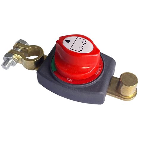Ampper Top Post Battery Disconnect Switch, 12-48 V Battery Power Cut ...