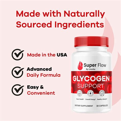 Super Flow Glycogen - Cápsulas de Suporte a Glicogênio (3 Pacotes) para ...