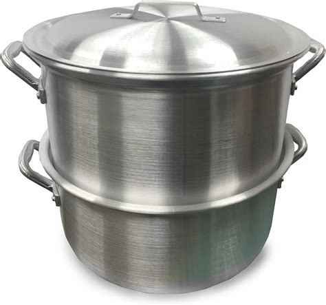 Buy Bayou Classic 300-462 Aluminum Half-Bushel Steamer Features Sturdy ...
