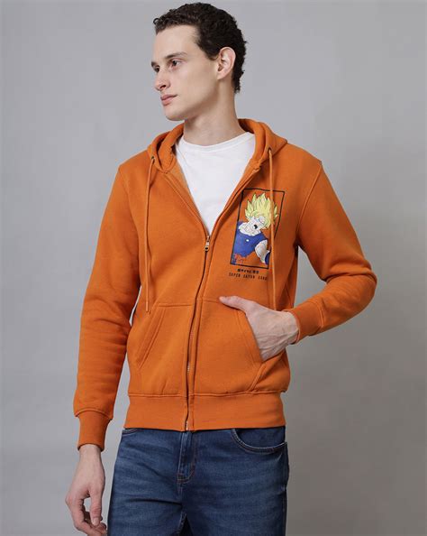 Dragon Ball Z Printed Regular Fit Hoodie For Men – Free Authority