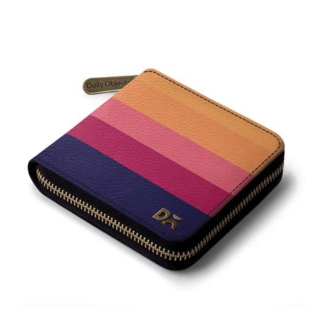 Buy DailyObjects Coral Quin Women's Zip Wallet | Made with Vegan ...