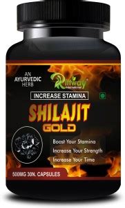 Riffway Shilajit Gold Herbal Capsules | Ashwagandha Capsule Shilajit ...