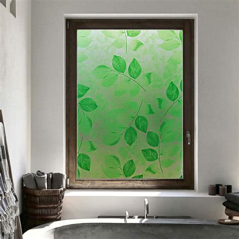 Buy JAAMSO ROYALS Decorative Window Static Cling Film Privacy ...