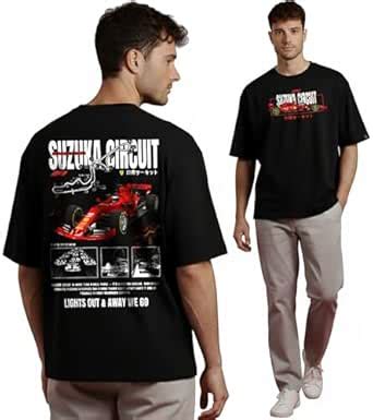 Buy Black Jackal | Premium F1 Oversized Unisex T-Shirt | F1 Tee| Suzuka ...