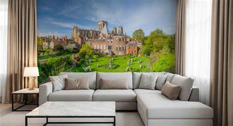 Grays Court Hotel Wall Mural with Historic Garden View