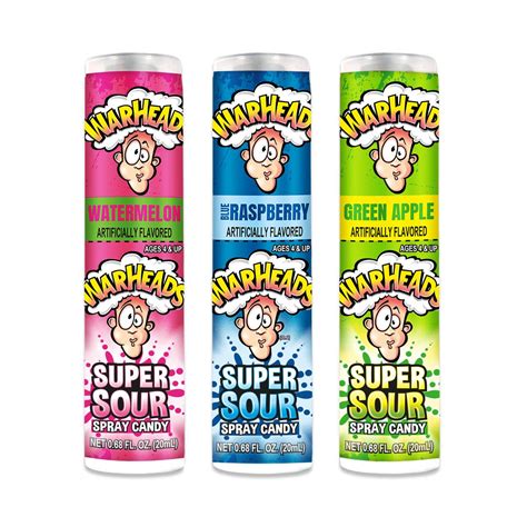 Assorted Warheads® Super Sour Spray Candy | Michaels
